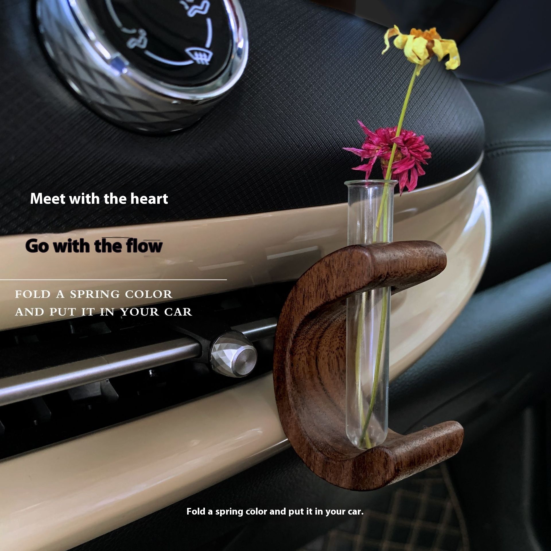 Artisan Wood Car Planter